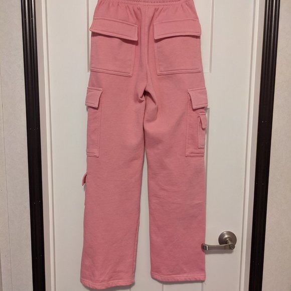 Pink cargo sweatpants - Picture 4 of 7